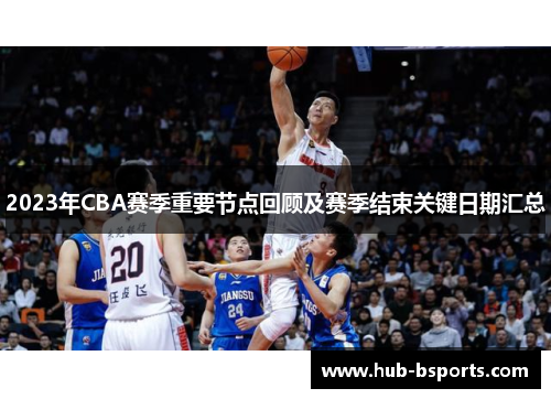2023年CBA赛季重要节点回顾及赛季结束关键日期汇总